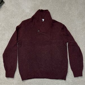 Joseph Abboud shawl collar sweater XL